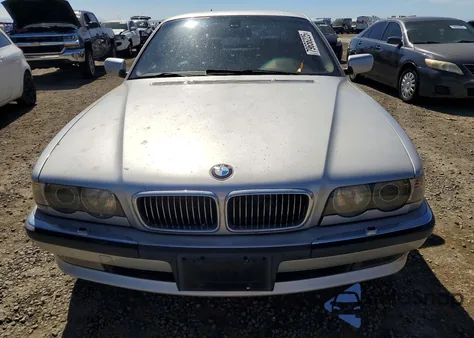 2001 BMW 740 Il из США, поврежденный, VIN WBAGH83481DP24465